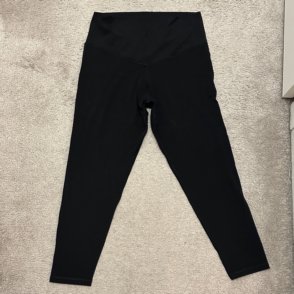 aerie Offline Real Me High-Rise Black 7/8 Leggings